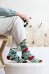 WOMEN'S CUTE BIRD NERD SOCKS - UPTOWN SOX