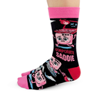 CORPORATE SADDIE WOMEN'S CREW SOCKS - UPTOWN SOX