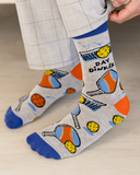 FUN NOVELTY MEN'S PICKLEBALL SOCKS - UPTOWN SOX