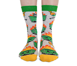 FUNNY DUMPSTER FIRE MEME GARBAGE RACCOON SOCKS WOMEN UPTOWN SOX