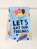 FUNNY FOOD PATTERN EATING KITCHEN DISH TOWEL UPTOWN SOX