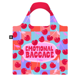 Emotional Baggage Funny Pattern Foldable Packable Tote Bag