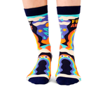 Cute funny anxiety socks - Uptown Sox