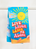 FUNNY ANTISOCIAL BEACH KITCHEN DISH TOWEL UPTOWN SOX