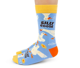 SILLY GOOSE WOMEN'S CREW SOCKS - UPTOWN SOX