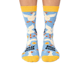 SILLY GOOSE WOMEN'S CREW SOCKS - UPTOWN SOX