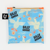 Silly Goose, Cute Goose Foldable Packable Tote Bag - Uptown Sox