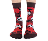 CANADA SOCCER MAPLE LEAF PATTERN SOCKS WORLD CUP MEN UPTOWN SOX