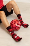 CANADA SOCCER MAPLE LEAF PATTERN SOCKS WORLD CUP MEN UPTOWN SOX