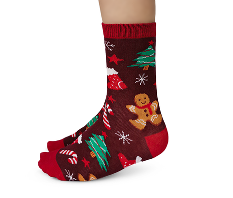 CUTE KIDS NOVELTY CHRISTMAS SOCKS - UPTOWN SOX