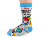 TEACHER'S PET - WOMEN'S CREW SOCKS - UPTOWN SOX