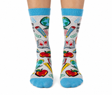 TEACHER'S PET - WOMEN'S CREW SOCKS - UPTOWN SOX
