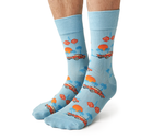 Classic Car Miami Fun Novelty Socks for Men - Uptown Sox