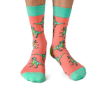 T-Rex Dinosaur Funky Cool Socks - Uptown Sox