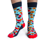 Mens Floral Socks