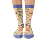 Foodie Food Snob Women's Fun Socks - Uptown Sox