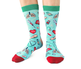 Health Care Nurse Doctor Fun Socks - Uptown Sox