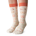 Cute Novelty Boob Breast Socks