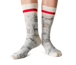 Beautiful Novelty Winter Wonderland Socks for Women