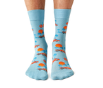 Classic Car Miami Fun Novelty Socks for Men - Uptown Sox