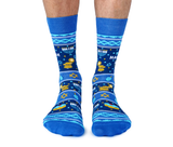 Novelty Happy Hanukkah Socks - Men's Socks