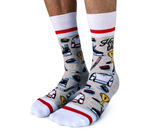 Fun Novelty Hockey Dad Socks - Uptown Sox