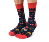 Fun Holiday Christmas socks for men