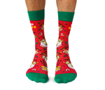 Send Noods Take Out Food Funny Novelty Men's Crew Socks