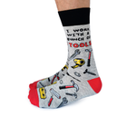 Men's Fun Novelty Tools Socks - Uptown Sox