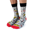 Men's Fun Novelty Tools Socks - Uptown Sox