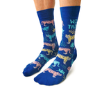 WILD THING TIGER NOVELTY SOCKS FOR MEN