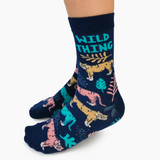 WILD THING TIGER NOVELTY SOCKS FOR WOMEN