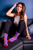 WOMENS PIZZA SOCKS